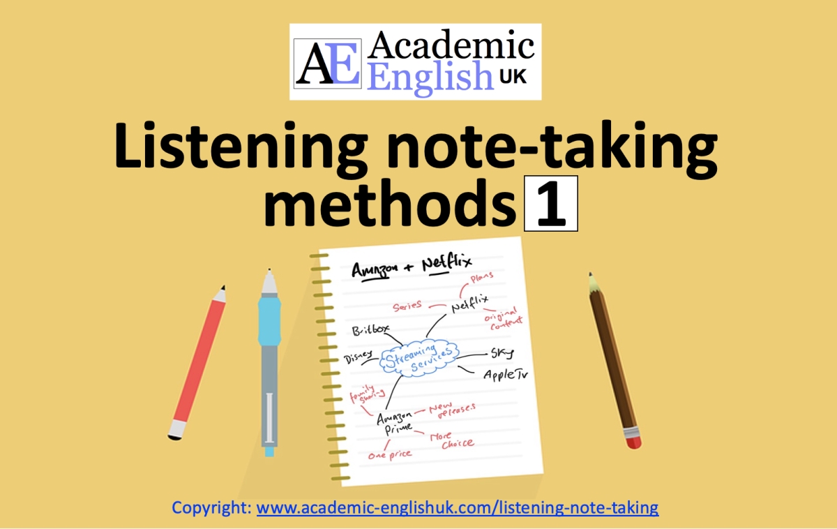 listening note-taking methods 1