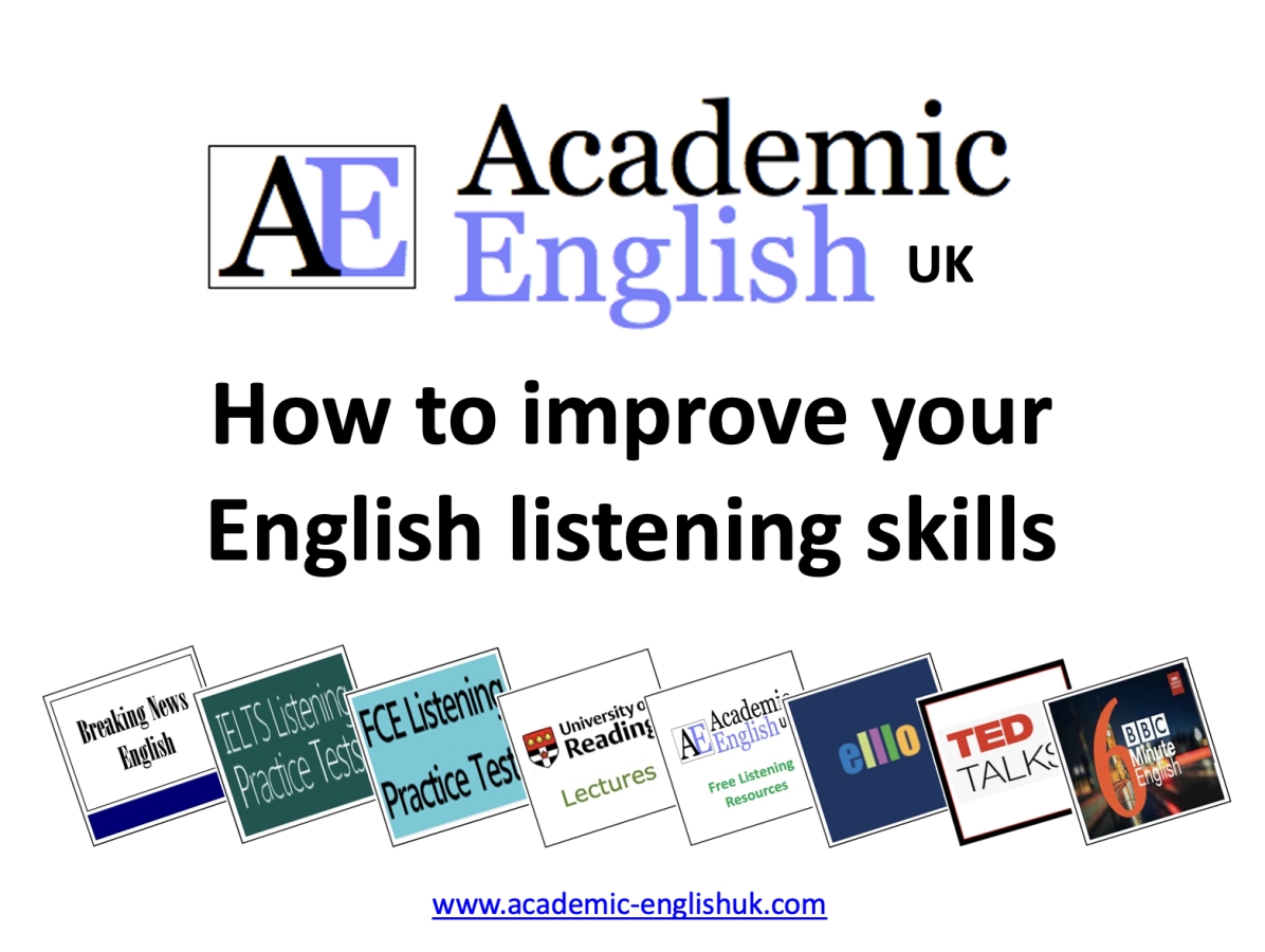improve your English listening skills