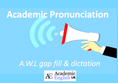 Academic Pronunciation