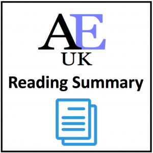 Reading Summary AEUK