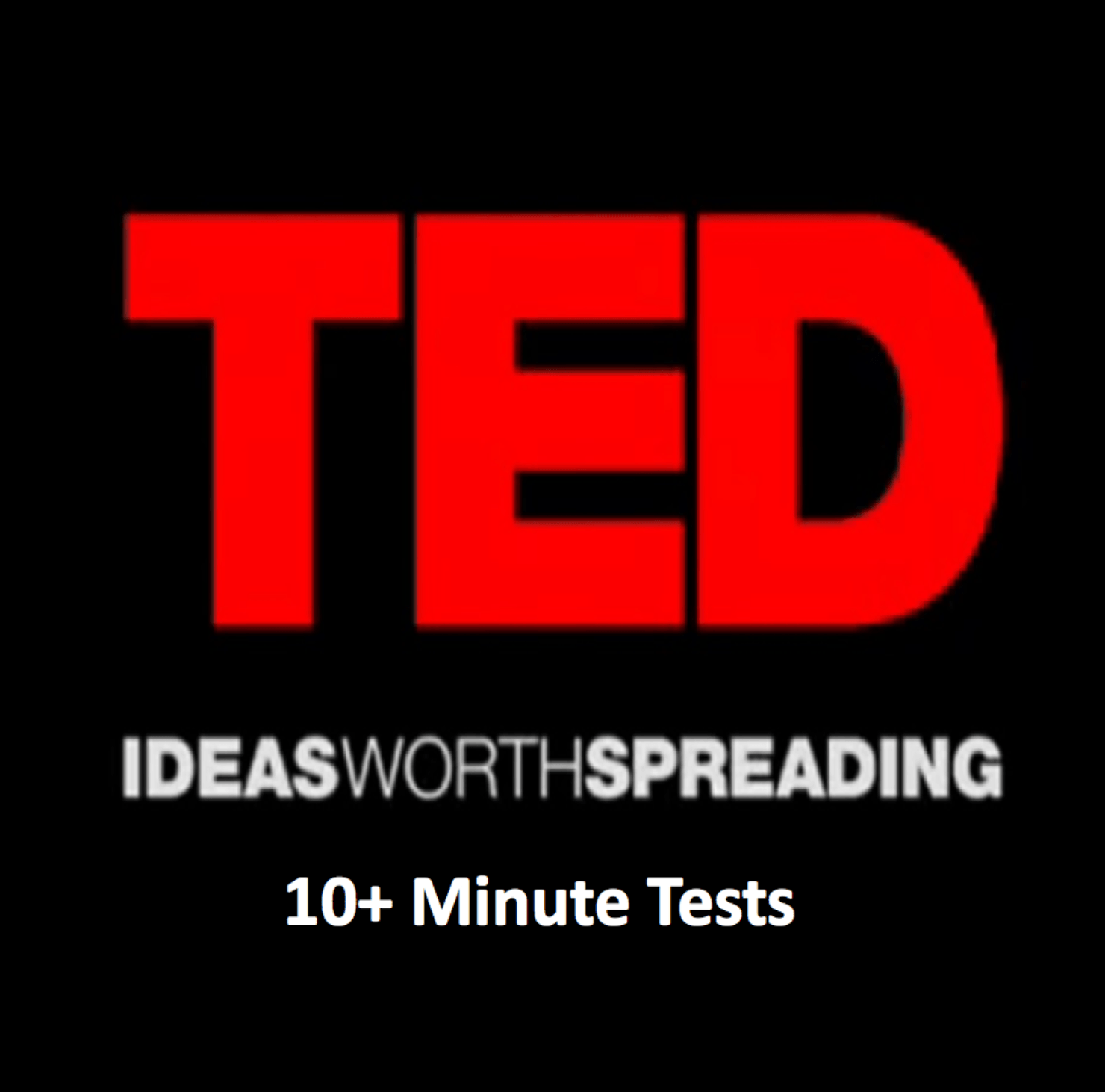 Academic English Ted Talk tests