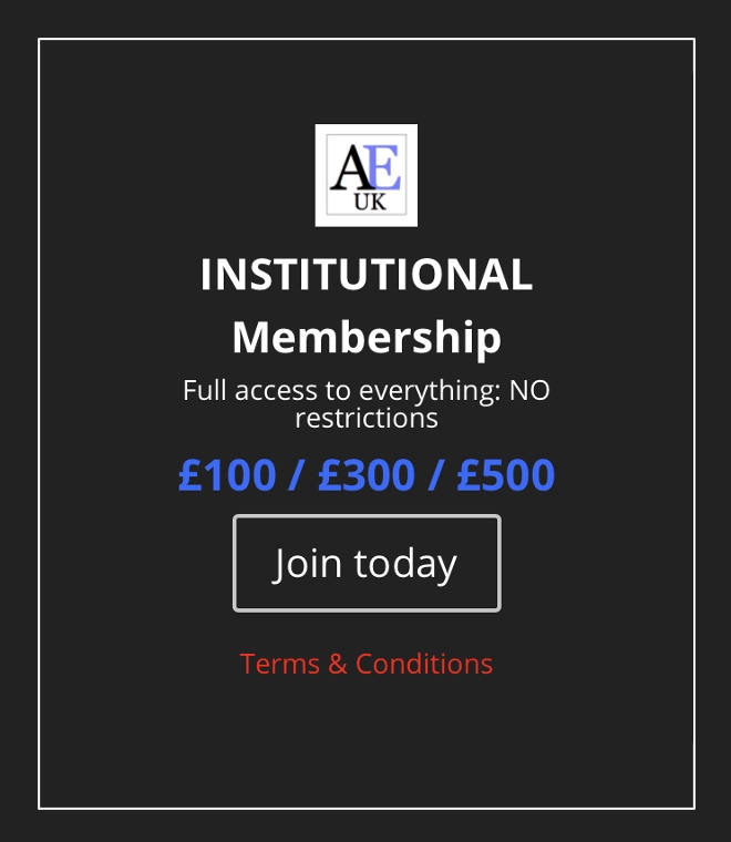 Institutional membership 2021