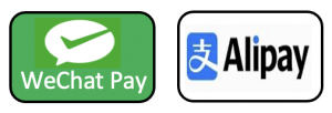 WeChat and Alipay payments