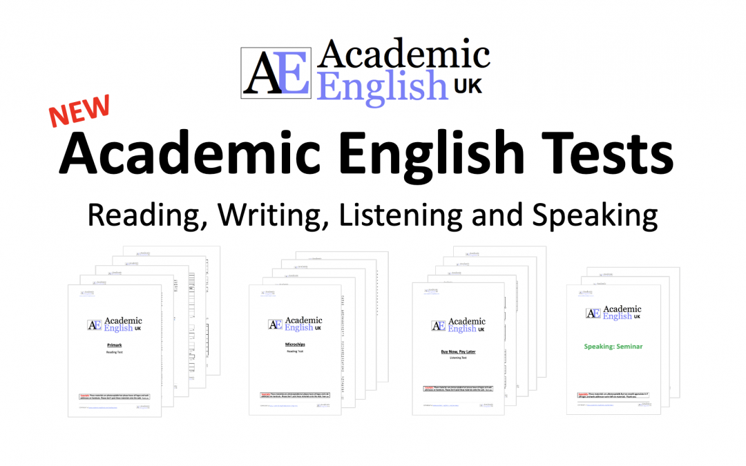 Academic English Tests