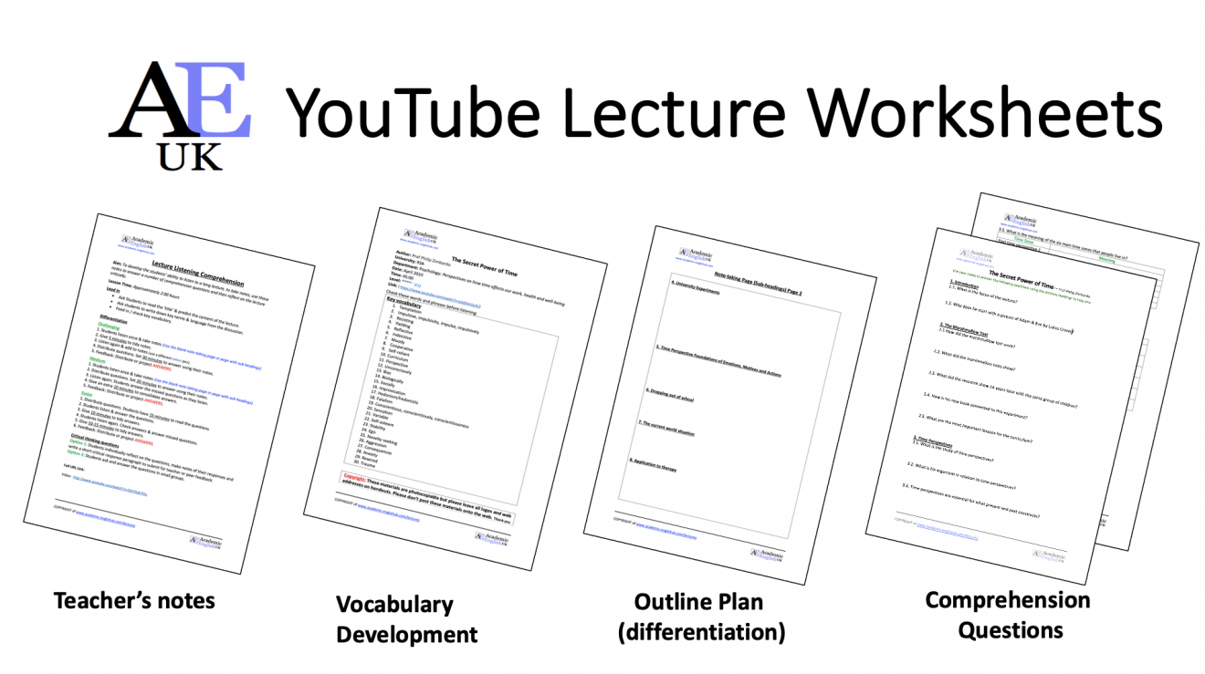 YouTube Lectures AEUK