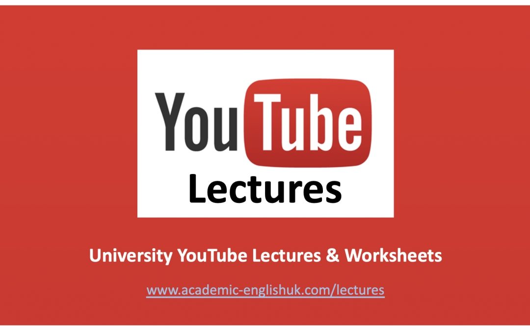 YouTube Lectures