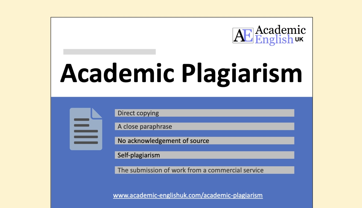 academic plagiarism