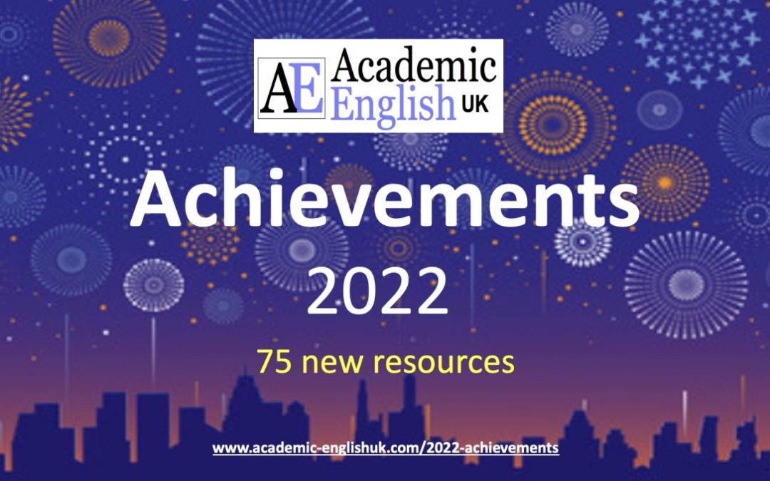 Achievements for 2022