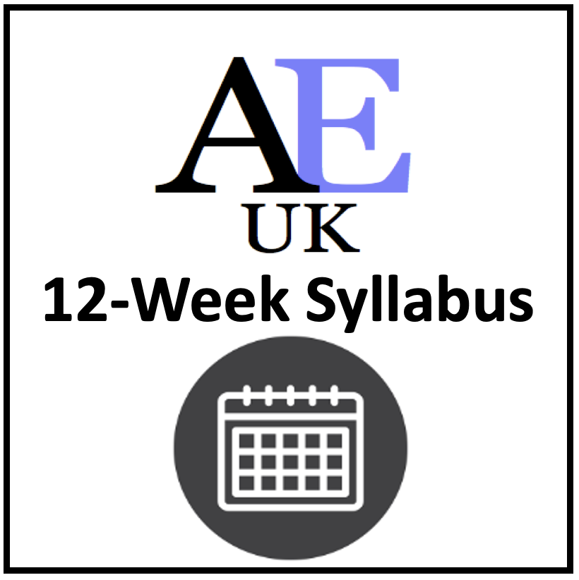 12- week academic English course