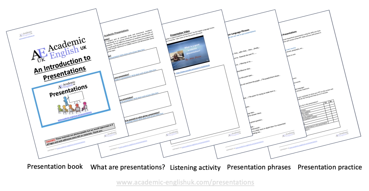 introduction to academic presentations