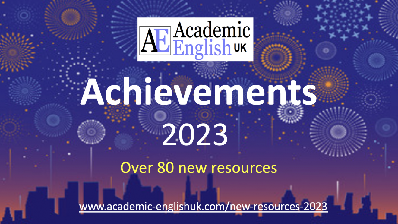 academic English uk achievements 2023