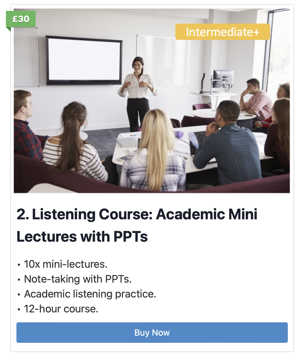 Academic Lectures Mini Courses