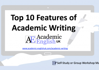 Top 10 Academic Writing Features