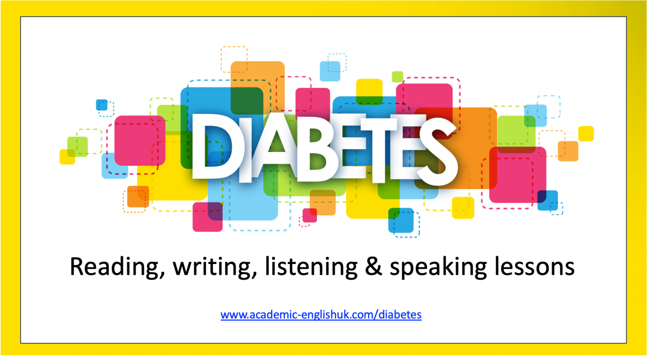 Diabetes Academic English lesson