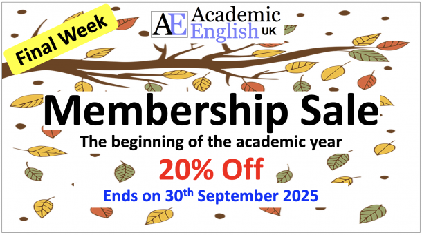 Membership Sale 20% Off