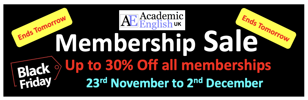 Black Friday Sale 30% Off